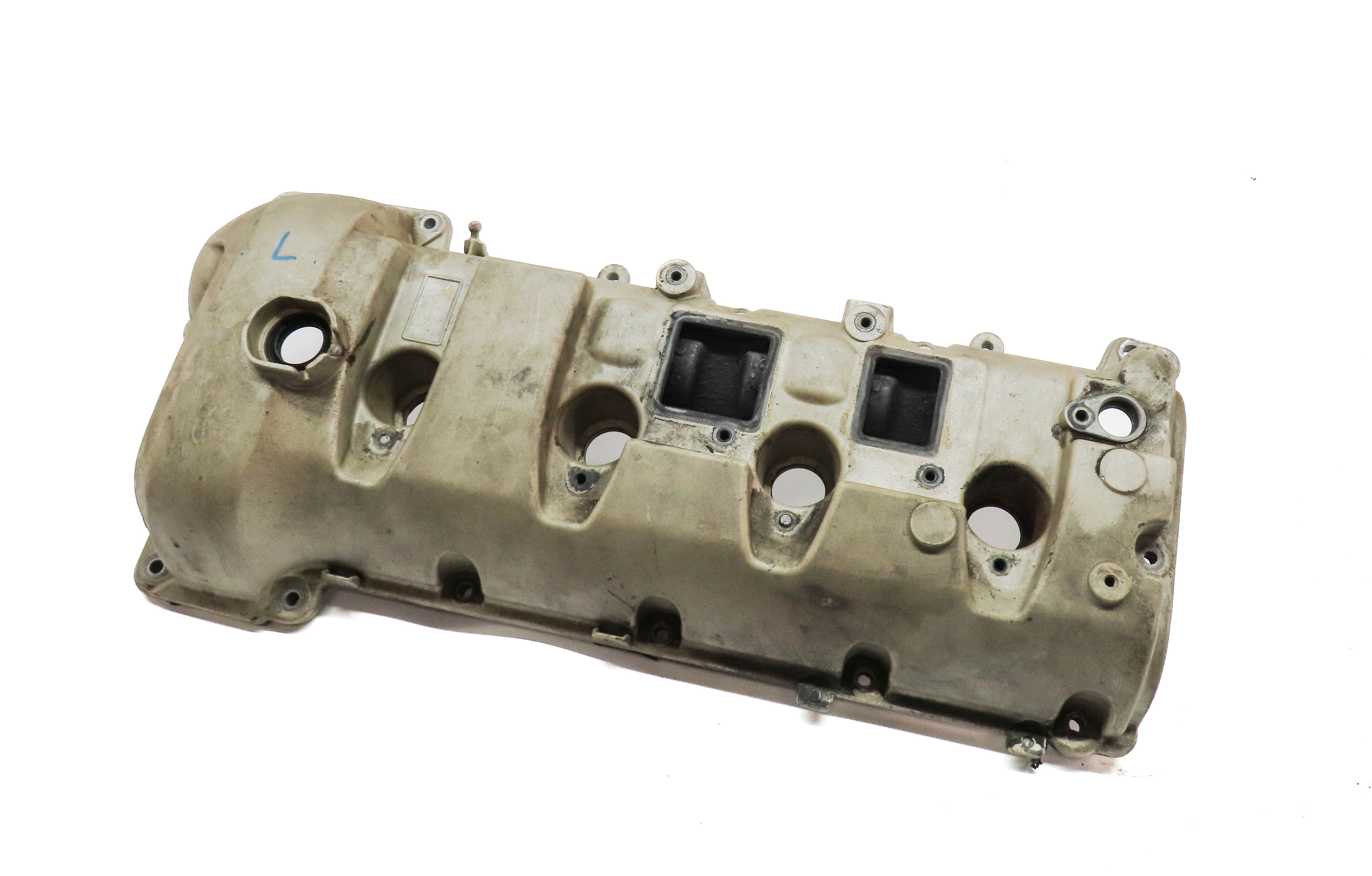 2010-2018 PORSCHE CAYENNE PANAMERA (958 970 G1) 4.8L V8 ENGINE LEFT VALVE COVER — exact item pictured